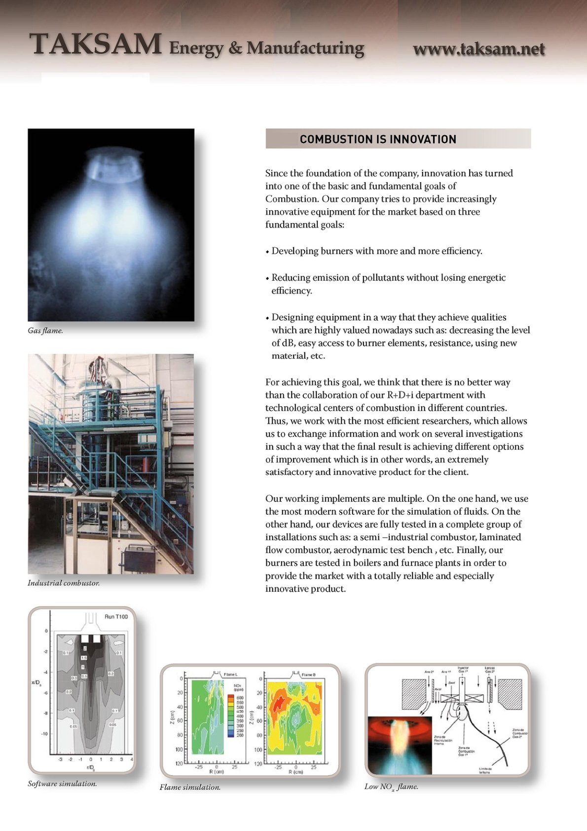 Special-Purpose Duobloc Burners catalog page 2